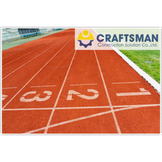 รับติดตั้งระบบพื้นลู่วิ่ง พื้นยาง EPDM